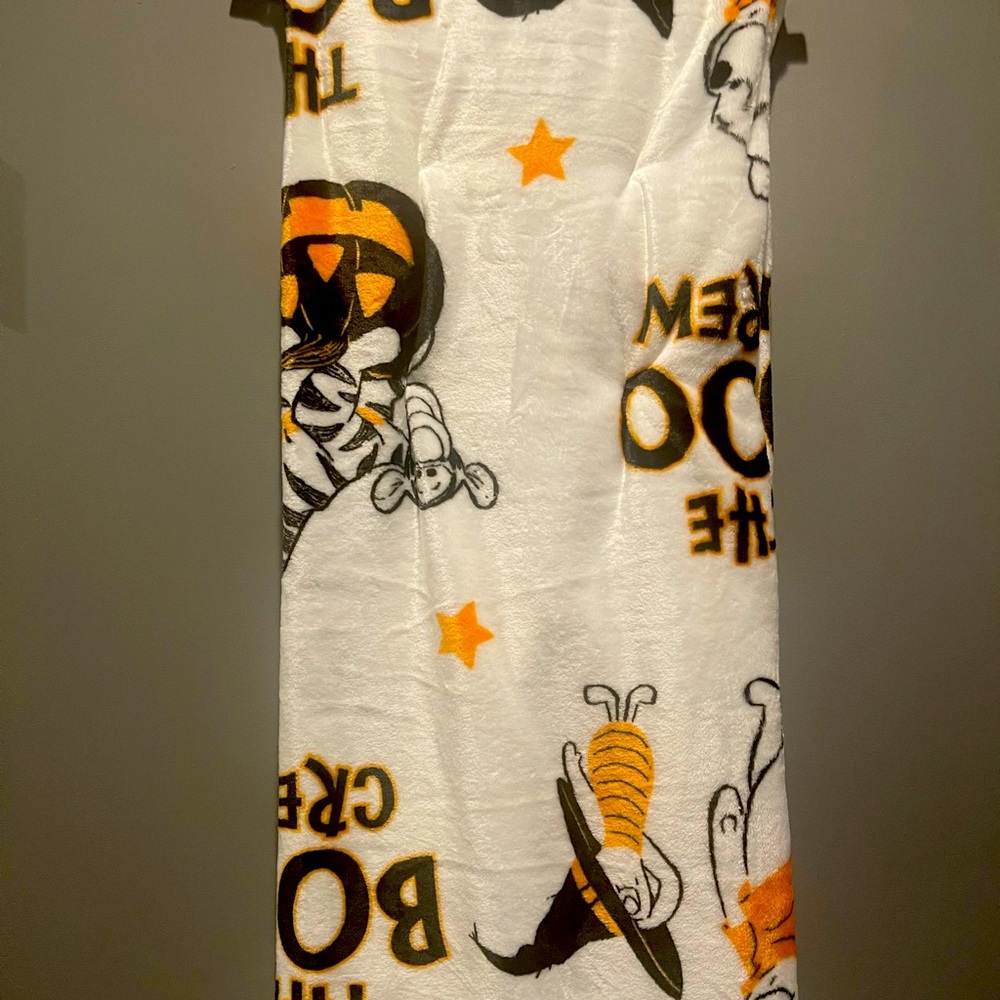 Winnie the Pooh Halloween blanket